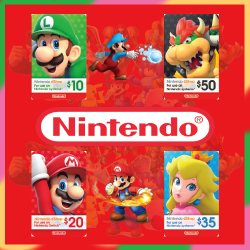 Nintendo gift card