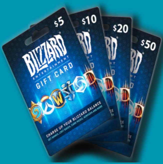 Battle.net gift card