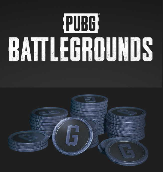 PUBG G-Coin gift card